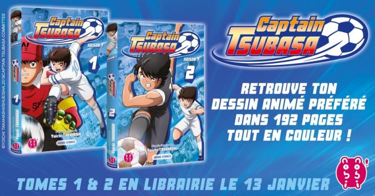Captain Tsubasa revient en anime comics chez nobi nobi!