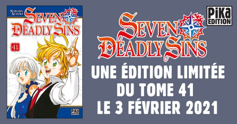 Seven Deadly Sins (tome 41) – Édition limitée. Collection Pika Shônen