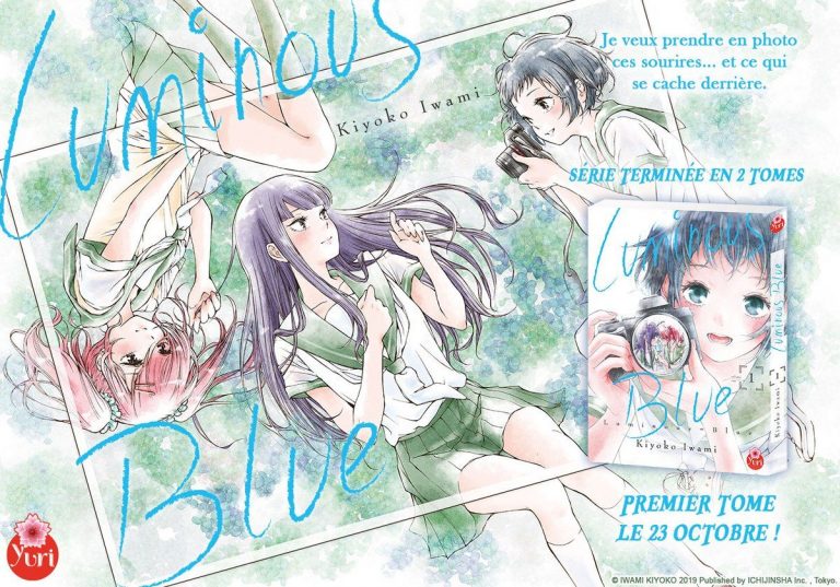 Luminous Blue – Le prochain Yuri à paraître chez Taifu comics