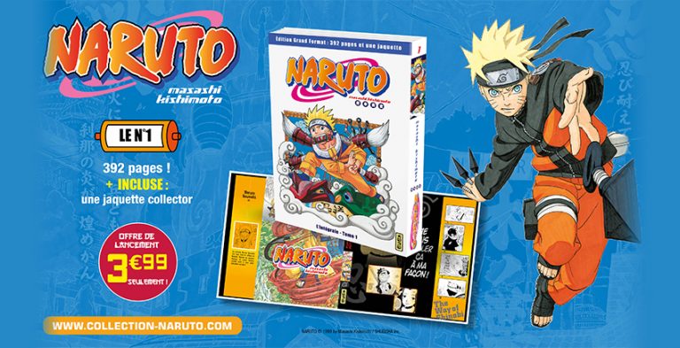 Naruto – Le manga en grand format et en version collector !