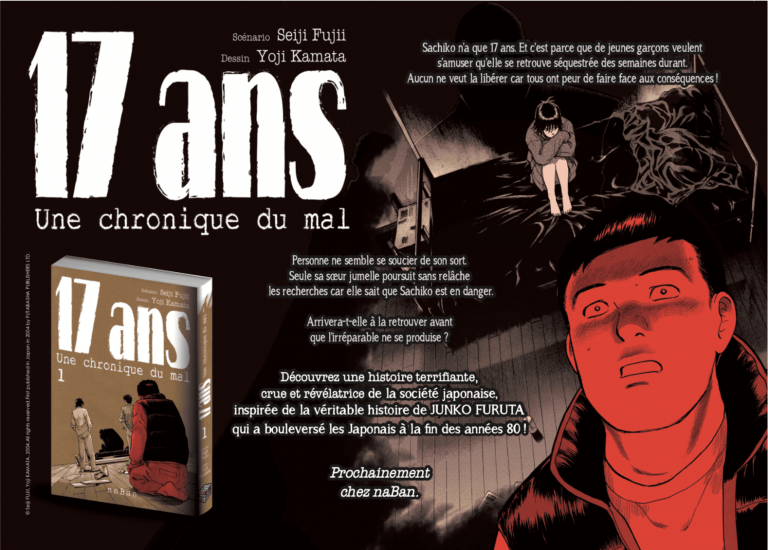 Trailer du manga – 17 ans : Une chronique du Mal aux éditions NaBan
