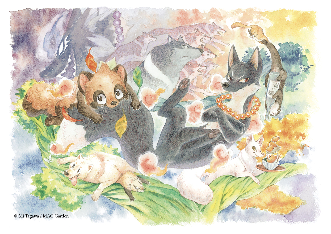 Le Renard Et Le Petit Tanuki Tome 3 Extrait du manga Le Renard et le petit Tanuki chez Ki-oon - Breakforbuzz