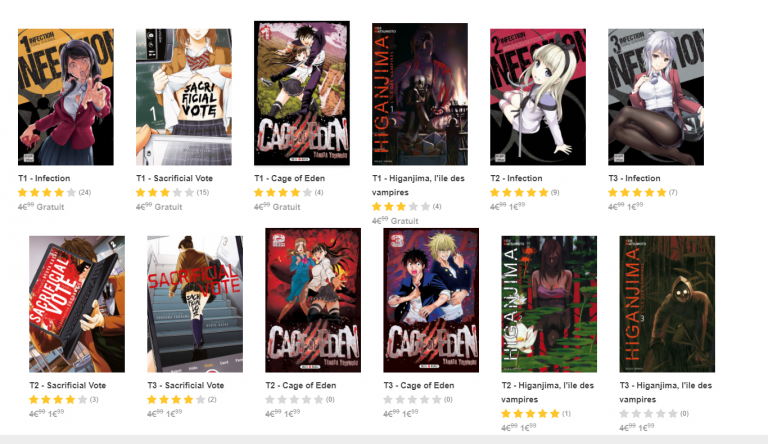 Offre manga Hallowwen chez Delcourt/Tonkam