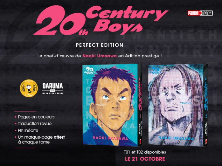 20th Century Boys Perfect Edition tome 1 & 2 chez Panini – Une édition sublime à posséder !