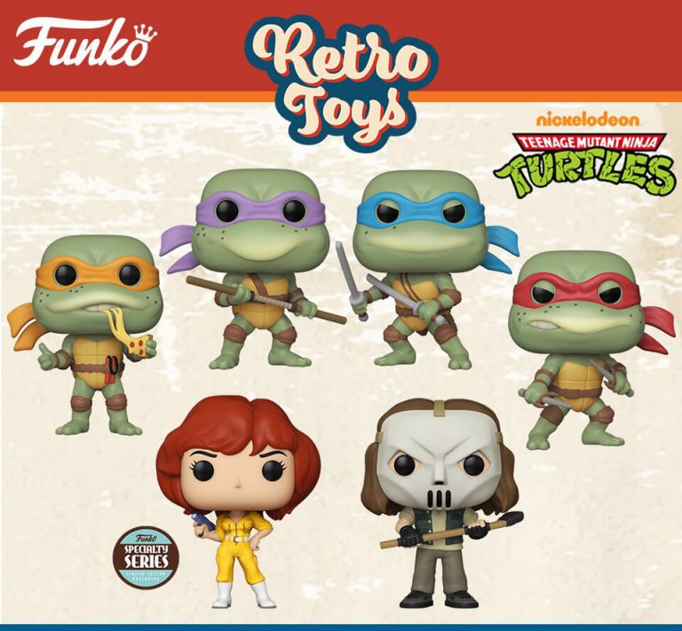 Figurines Funko Pop – Retro toys Tortues Ninja