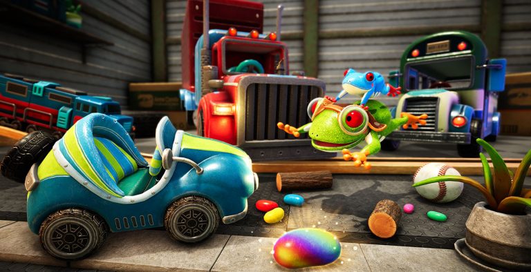 Frogger in Toy Town : la mise à jour « Party Cruise » est désormais disponible