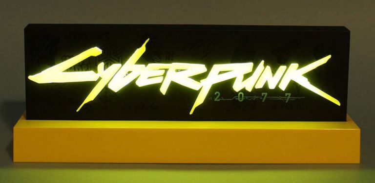 Lampe logo Cyberpunk 2077