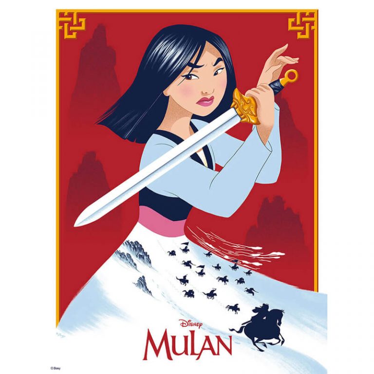 Mulan – Sérigraphie Officielle