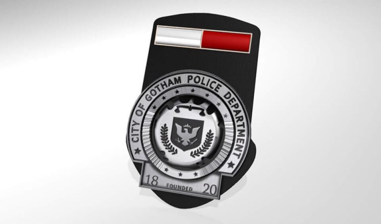 Réplique Badge de Police de Gotham – Édition Limitée