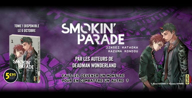 Smokin&rsquo; Parade est disponible – Extrait du chapitre 1