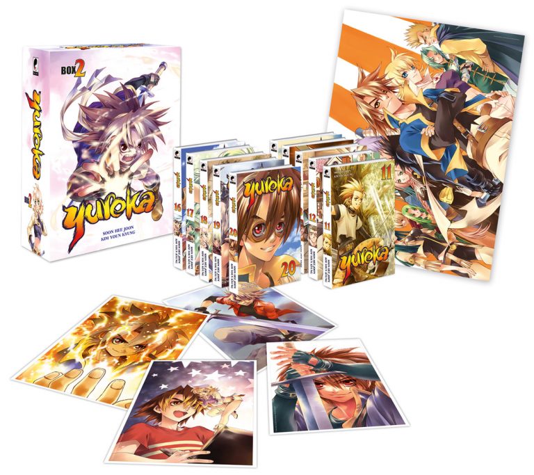 Le manga Yureka – Partie 2 (tomes 11 à 20) – Coffret Collector Limité