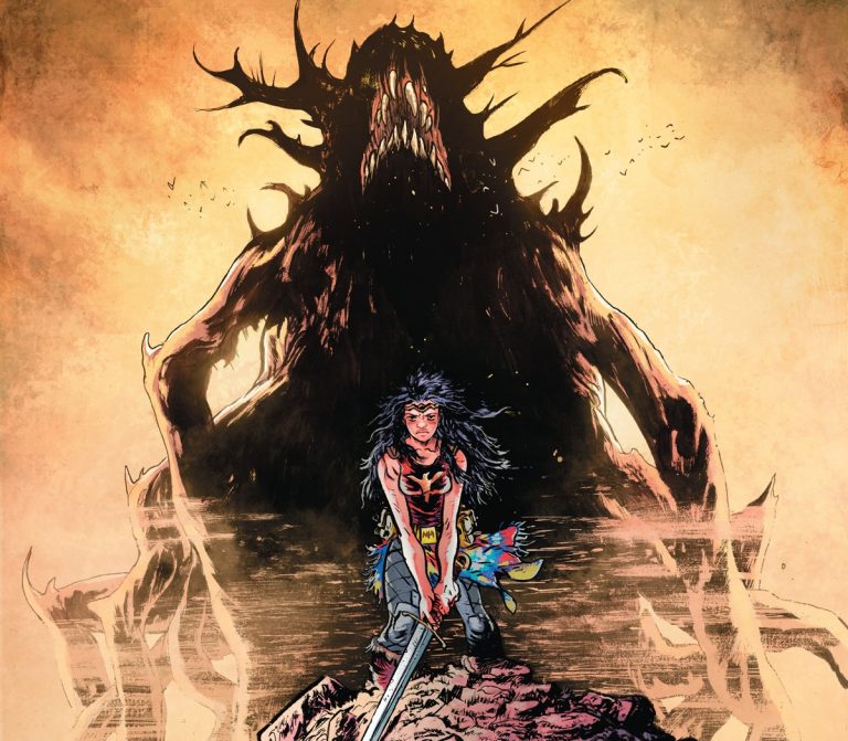 Extrait du comics – Wonder woman dead earth chez Urban Comics