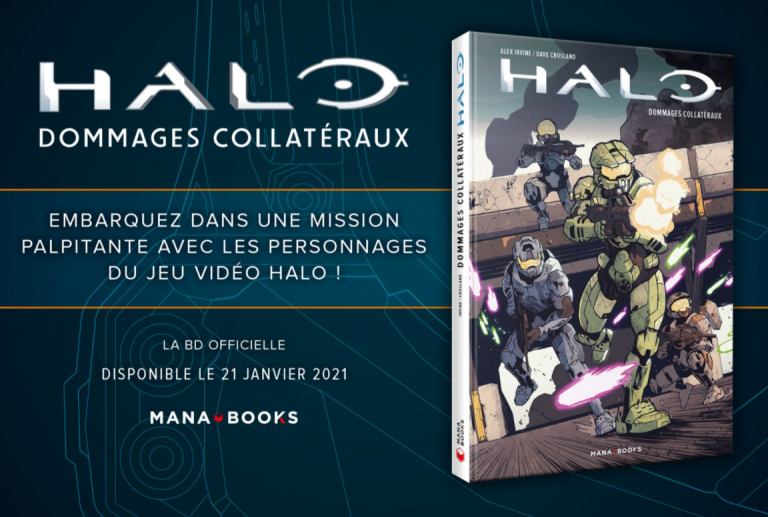 Halo, Dommages collatéraux : une histoire inédite d&rsquo;Alex Irvine le 21 janvier chez Mana Books