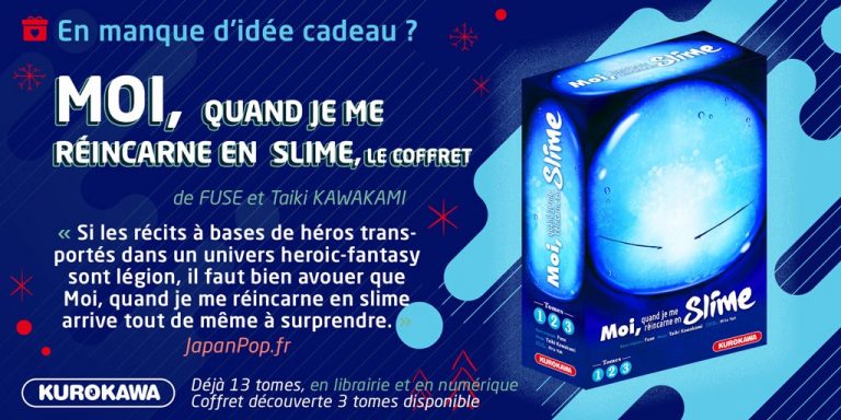 Idée cadeau – Le coffret « Moi, Quand je me Réincarne en Slime »