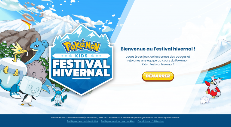 Célébrez les fêtes de fin d&rsquo;année avec l&rsquo;évènement « Pokémon Kids : Festival hivernal »