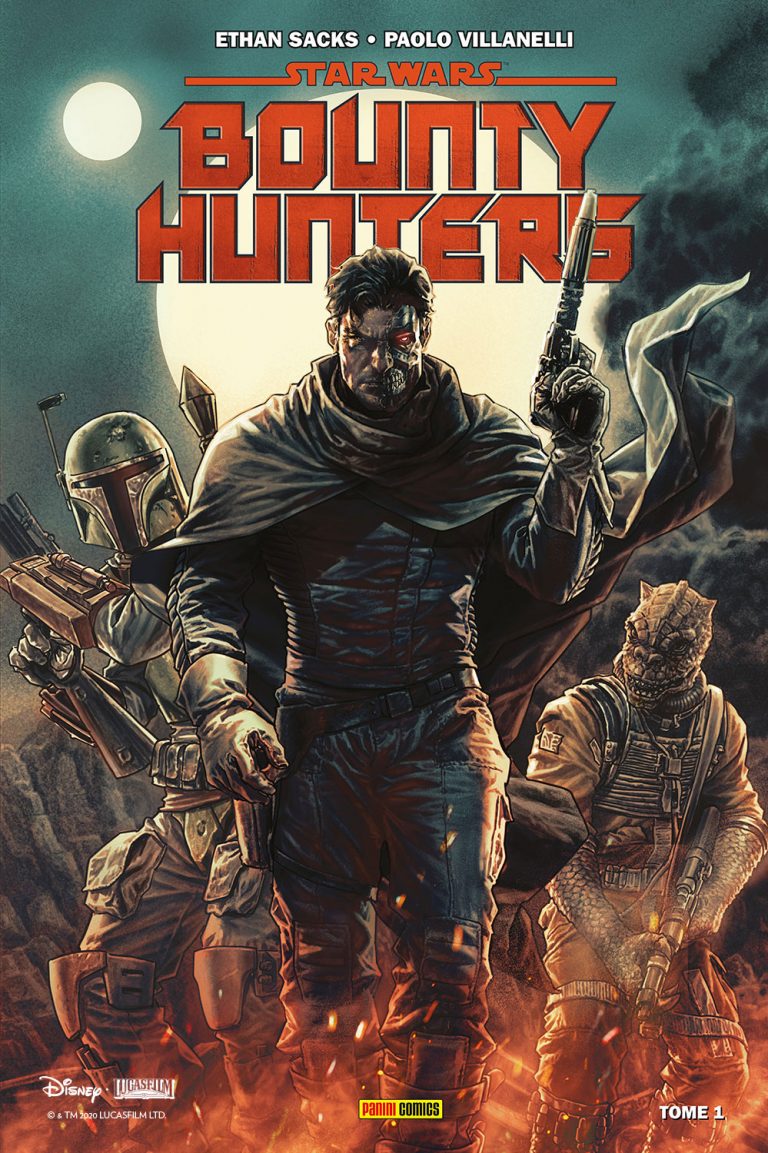 Quelques planches du comics Star Wars : Bounty Hunters (Panini Comics)