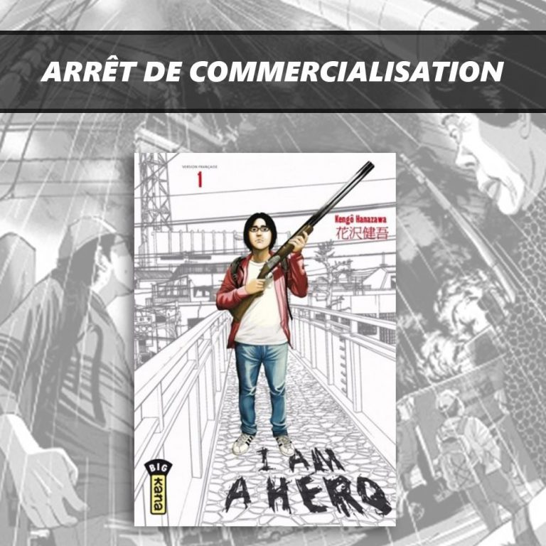 Arrêt de commercialisation du manga « I am a hero »