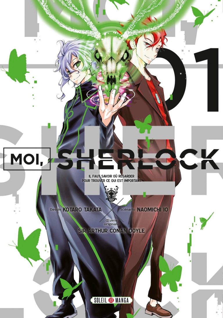 Extrait du manga Moi, Sherlock chez Soleil