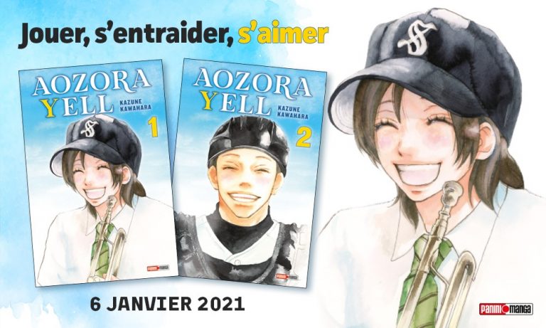 Aozora Yell – Un manga basé sur la motivation, l&rsquo;apprentissage et la persévérance!