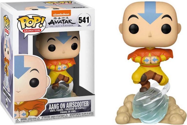 Figurine Funko Pop – Aang sur une bulle d’air dans Avatar