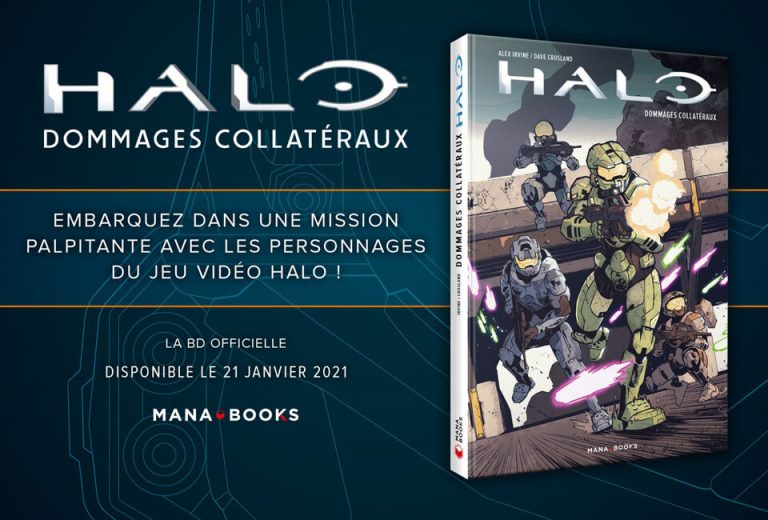 Halo : dommages collatéraux arrive en comics chez ManaBooks