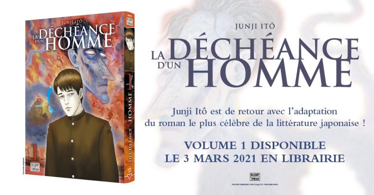 Annonce Manga – La déchéance d’un homme chez Delcourt/Tonkam