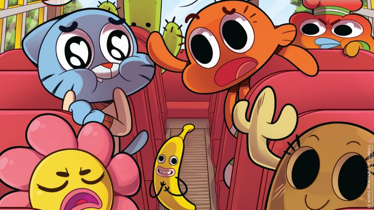 Extrait de la bande dessinée – Le monde incroyable de gumball