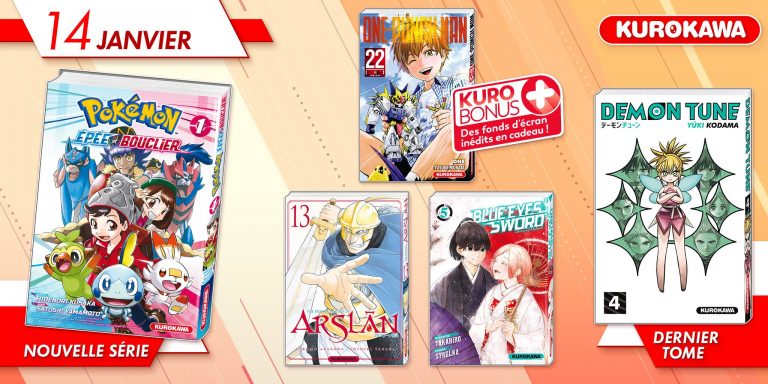 Les nouveautés mangas de la semaine chez Kurokawa