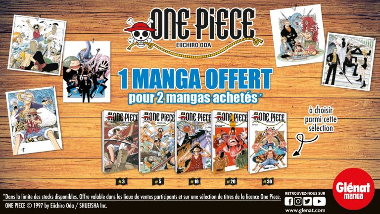 Offre découverte One Piece chez Glénat Manga