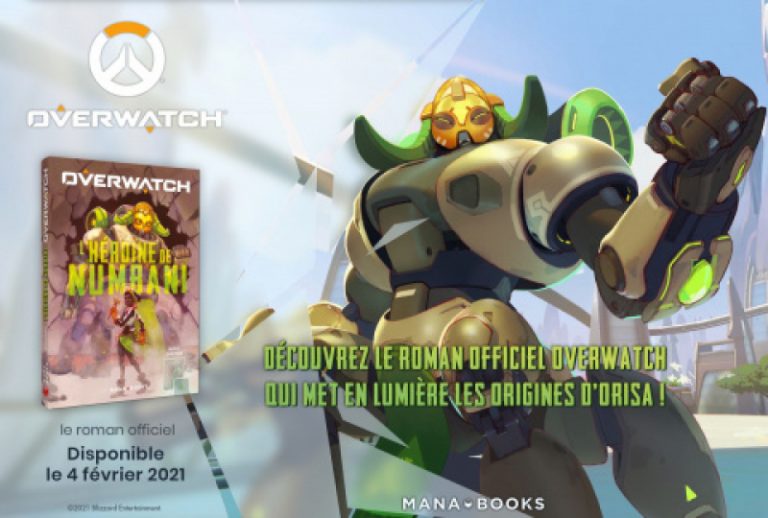 Overwatch – L&rsquo;Héroïne de Numbani : Une histoire inédite signée Nicky Drayden, le 04 février en librairie