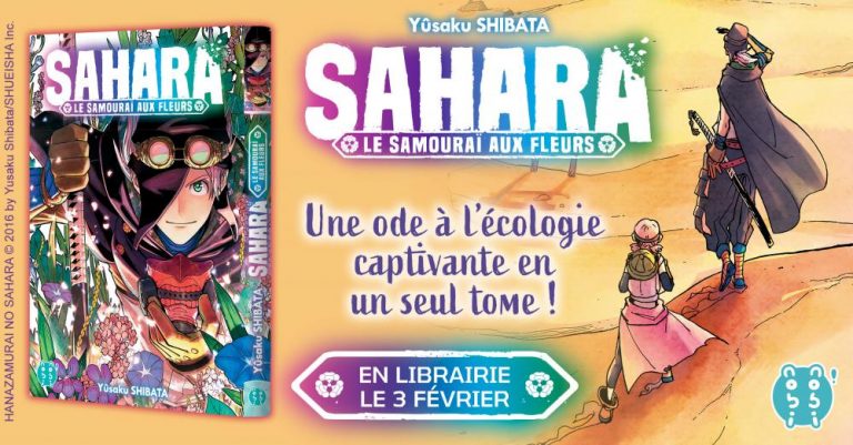 Découvrez un extrait de Sahara, le samouraï aux fleurs chez nobi nobi !