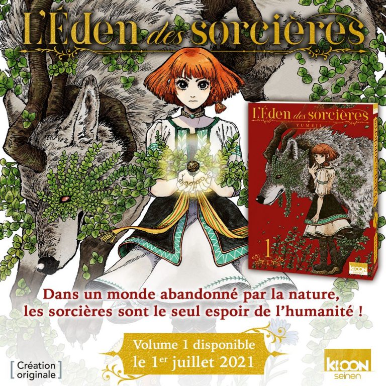 L’Éden des sorcières : le manga dark fantasy 100 % chez Ki-oon !