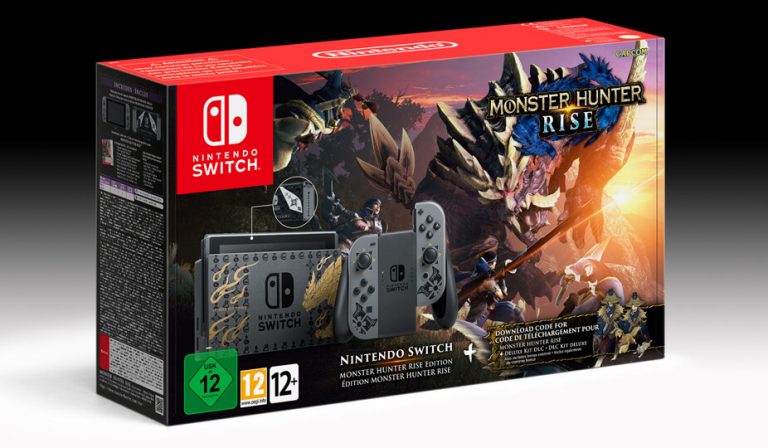 Nintendo Switch édition limitée Monster Hunter Rise