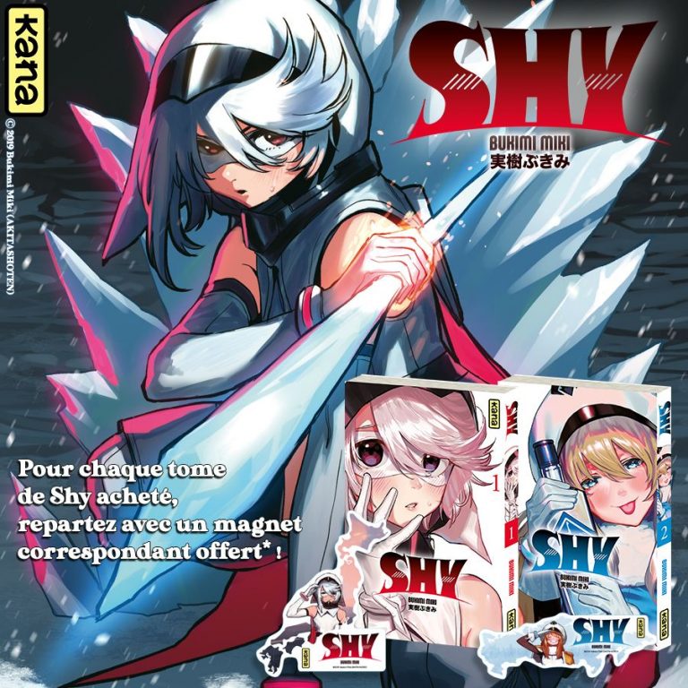 Extrait du manga SHY chez Kana est disponible !
