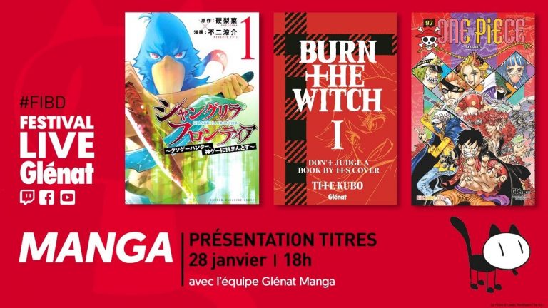 Quelques annonces chez Glénat