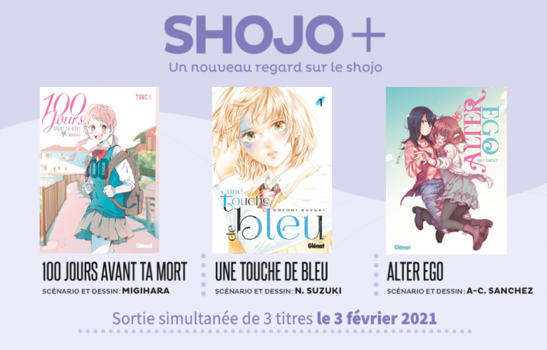 SHOJO+, un nouveau regard sur le shojo chez Glenat Manga