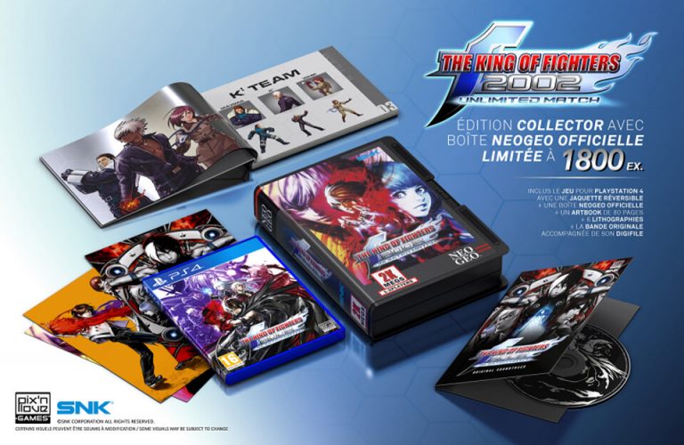 Deux éditions collector pour King of Fighters 2002 UM chez Pix&rsquo;n Love