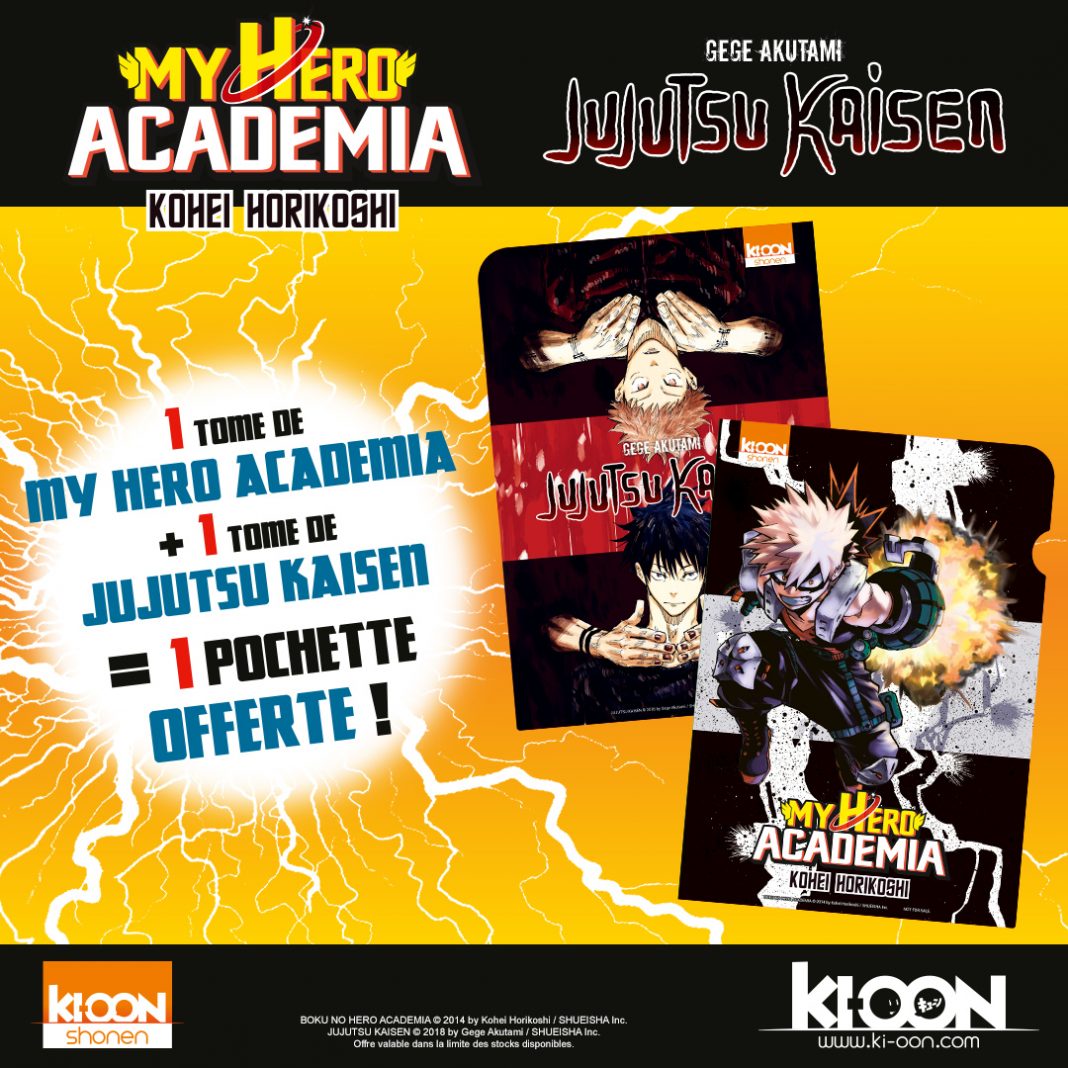 My Hero Academia Edition Collector Tome 30 Ki-oon vous offre des pochettes "My Hero Academia" et "Jujutsu Kaisen