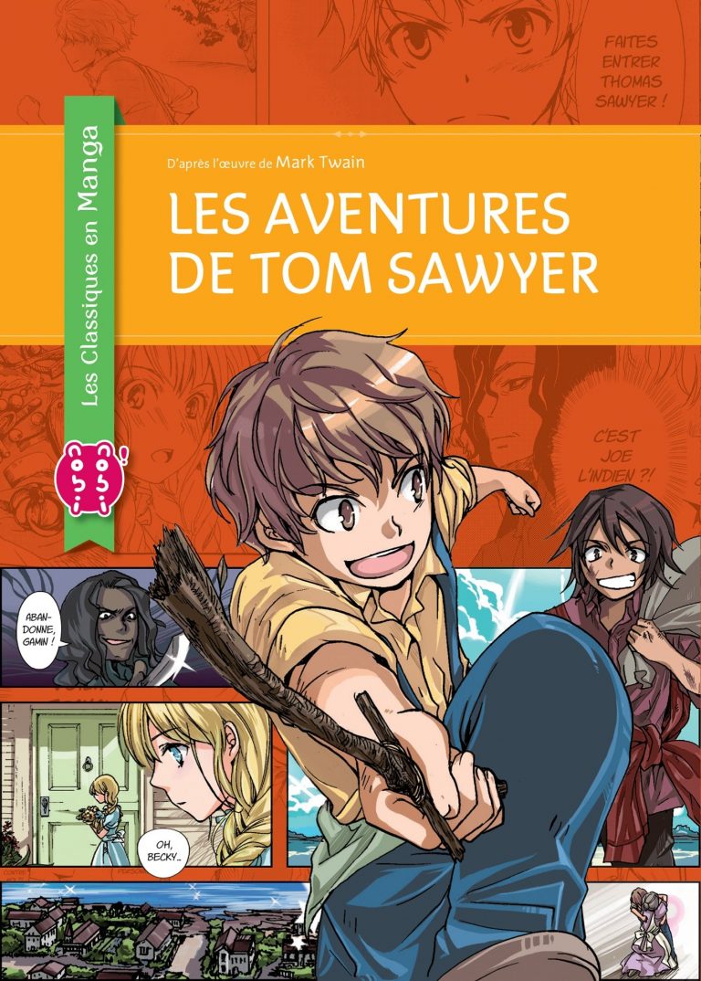 Les Aventures de Tom Sawyer & Huckleberry Finn arrivent en mangas !