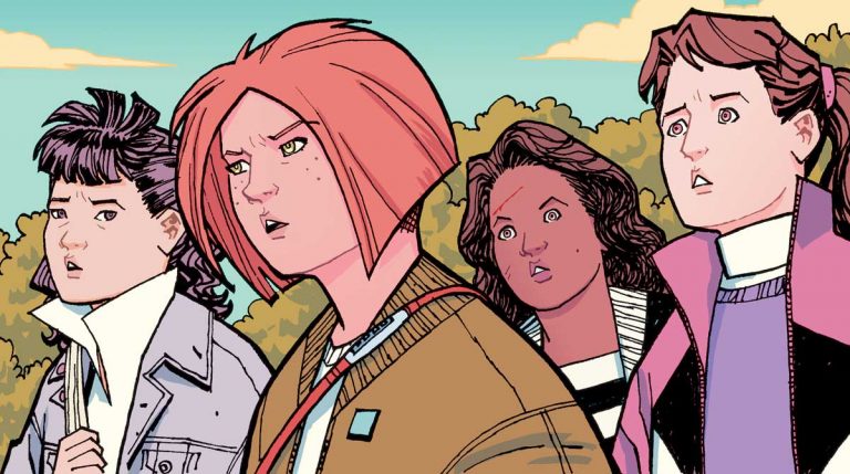Extrait du comics – Paper girls (tome 6) chez Urban Comics