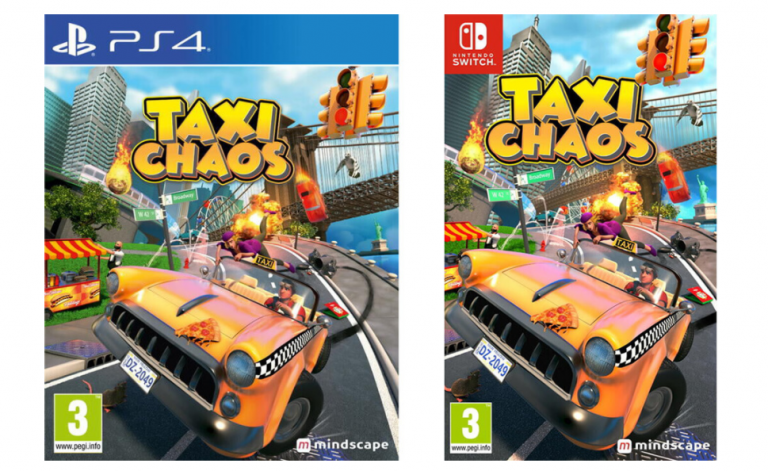 Taxi Chaos (version physique sur PS4 et Switch)
