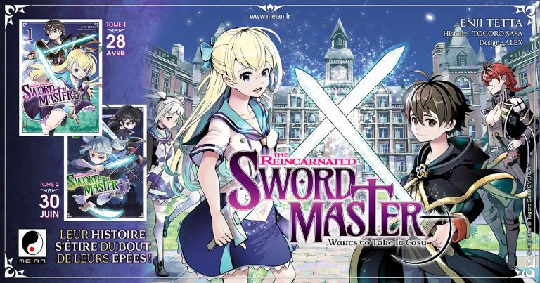 Le manga « The Reincarnated Swordmaster » arrive chez Meian éditions