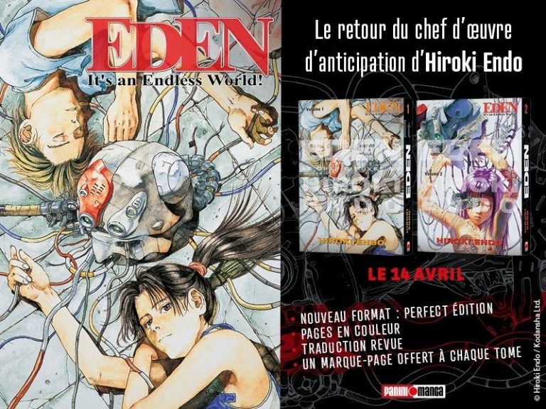 Nouvelle édition pour le manga d&rsquo;Eden chez Panini