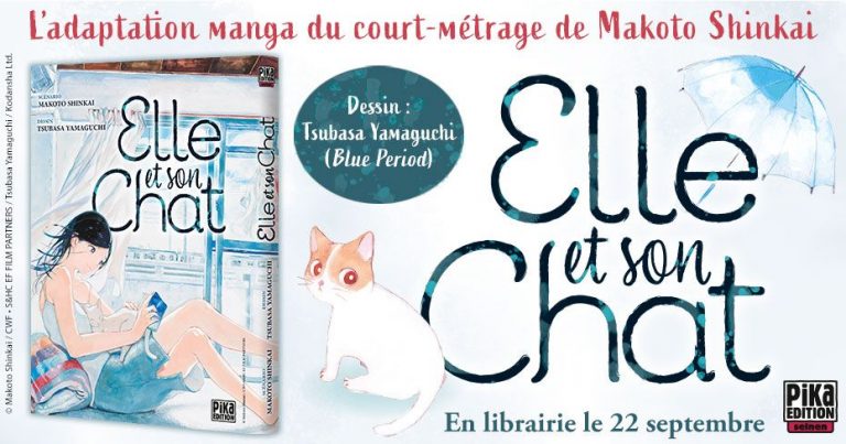 Le manga « Elle et son chat » arrive chez Pika