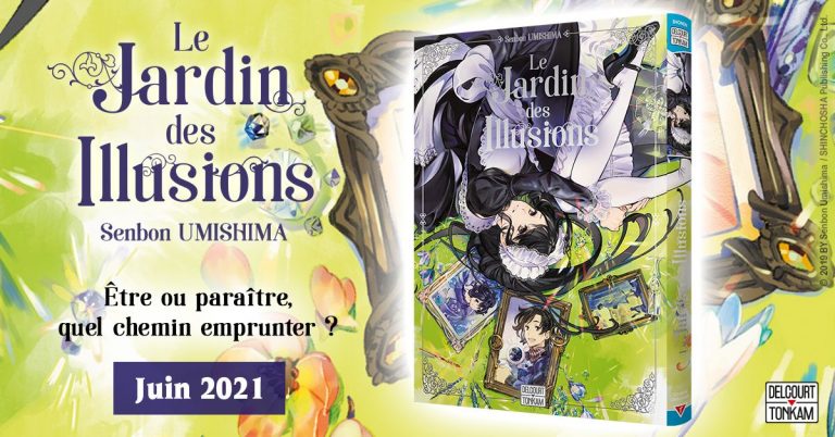 Le manga one-shot, Le jardin des illusions dispo un juin chez Delcourt/Tonkam