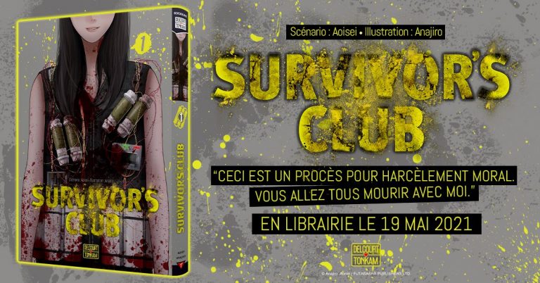 Le manga Survivor&rsquo;s club arrive chez Delcourt/Tonkam