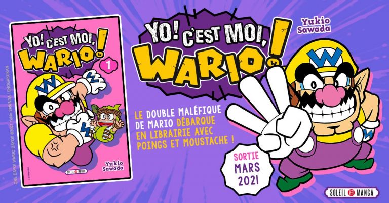 Avis Manga – Yo ! C&rsquo;est moi, Wario ! (tomes 1 & 2)