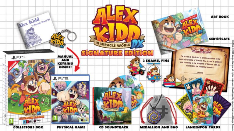 Alex Kid : in the miracle world DX – Signature Edition