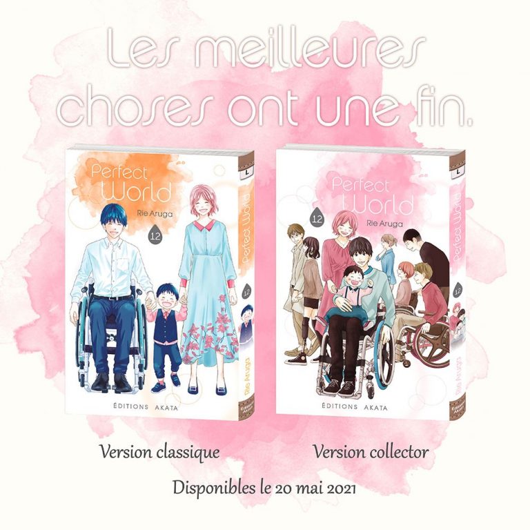 Une édition collector pour le dernier tome du manga Perfect World !