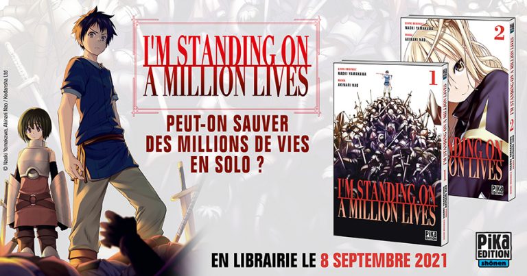Le manga I&rsquo;m standing on a million lives arrive chez Pika Shônen